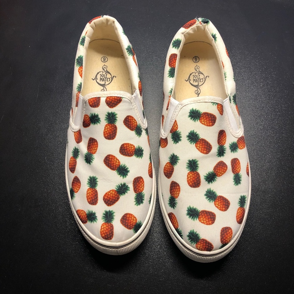 Sole Mates Pineapple shoes. Worn a few times